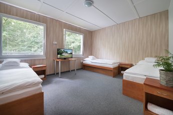 EA Active Resort Kraskov - Rodinné chatky - pokoj standard