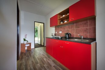 EA Active Resort Kraskov - Rodinné chatky - oddělený kuchyňský kout
